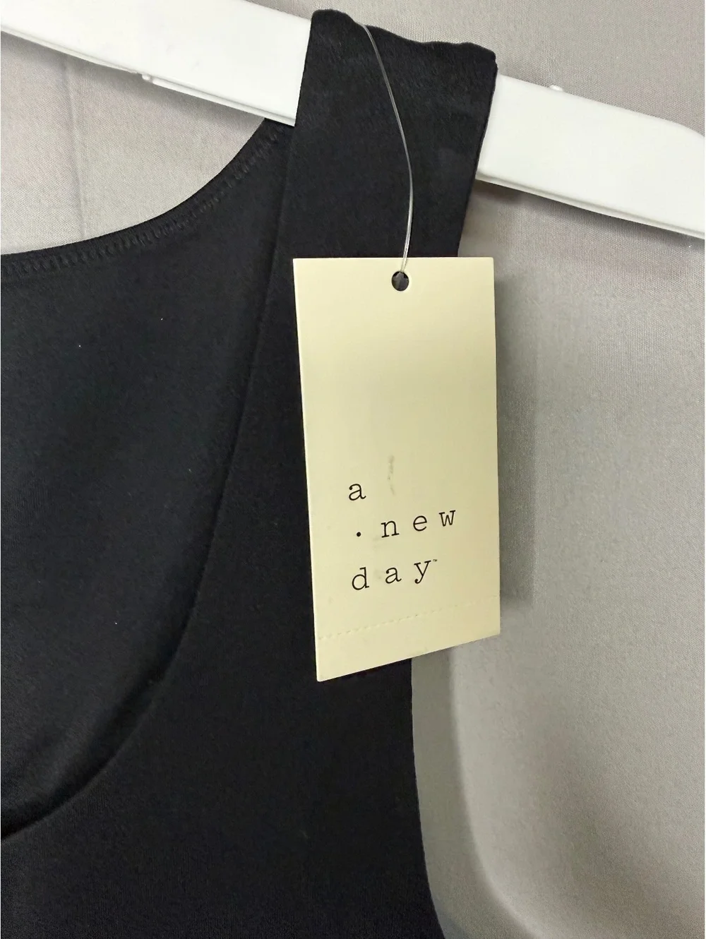 A New Day Seamless tank Top Black, Size XL